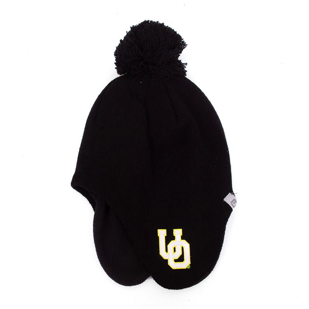 Interlocking UO, Black, Beanie, Acrylic, Accessories, Toddler, Two-toned, Noodles, Hat, 836949